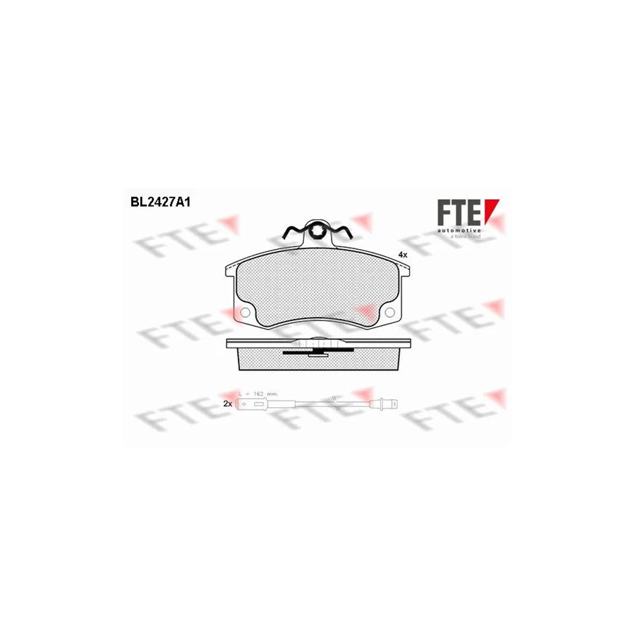 FTE Bl2427A1 Brake Pad Set