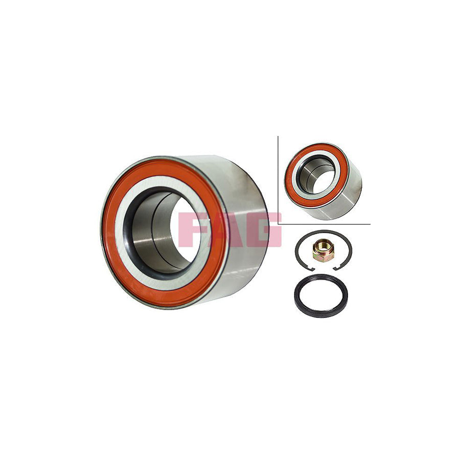 FAG 713 6156 80 Wheel Bearing Kit For Mazda Rx-7 Ii Coupe (Fc)