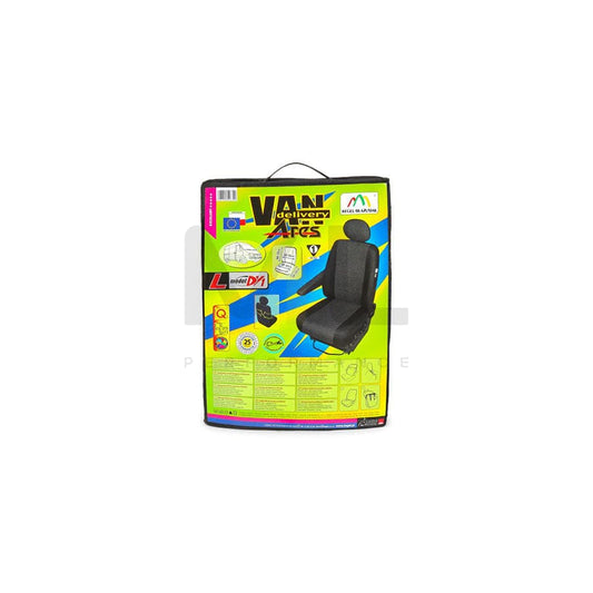KEGEL 5-1437-217-4015 Car seat cover Black, Polyester, Left Front