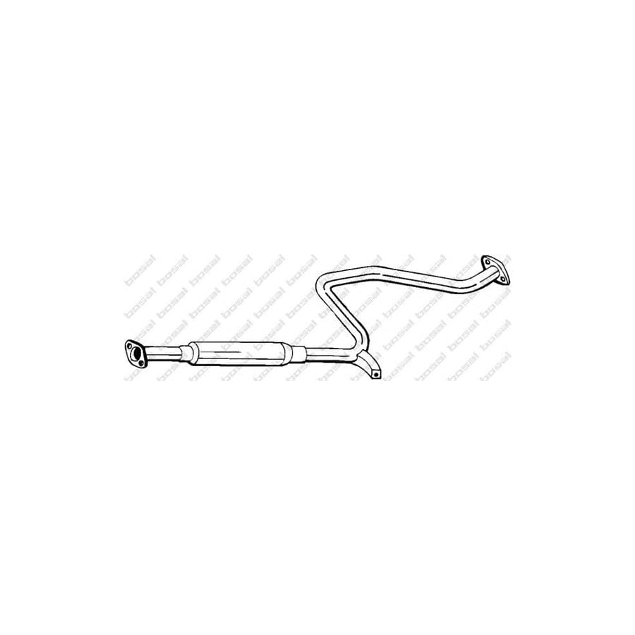 Bosal 279-683 Middle Silencer for Nissan Primera