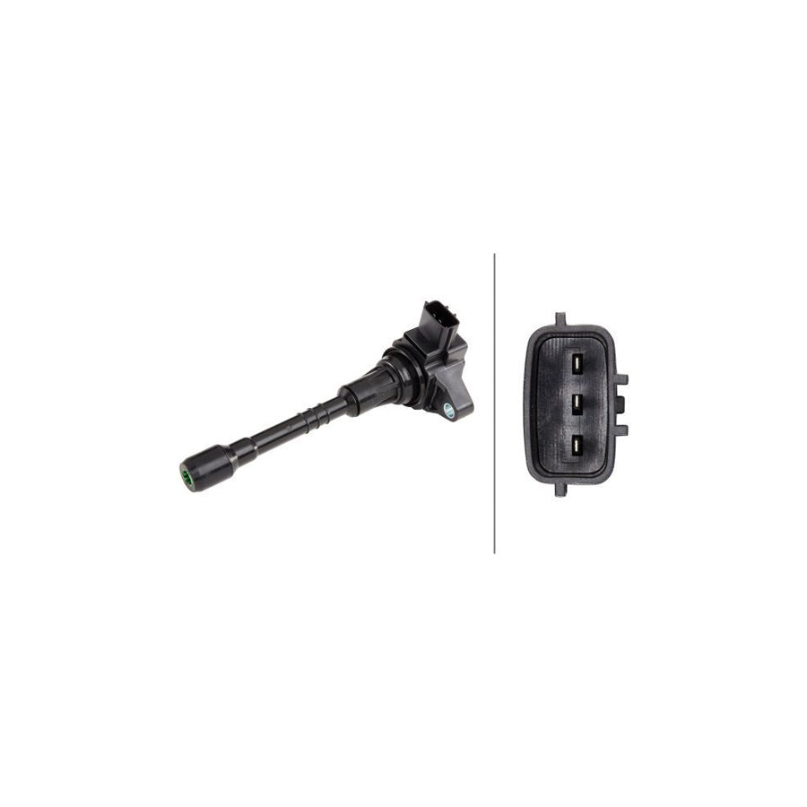 Hella 5DA 358 057-741 Ignition Coil For Nissan Patrol VI (Y62)