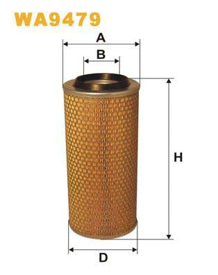 WIX Filters WA9479 Air Filter