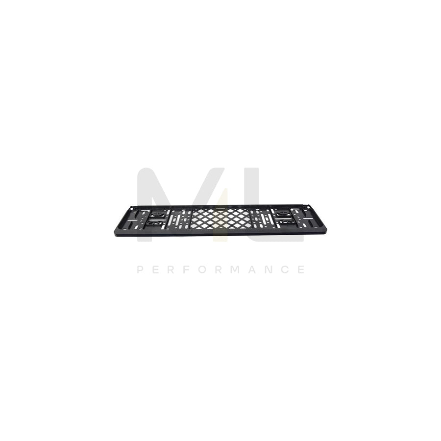 CARPOINT 1363006 Number plate holder Black, frameless