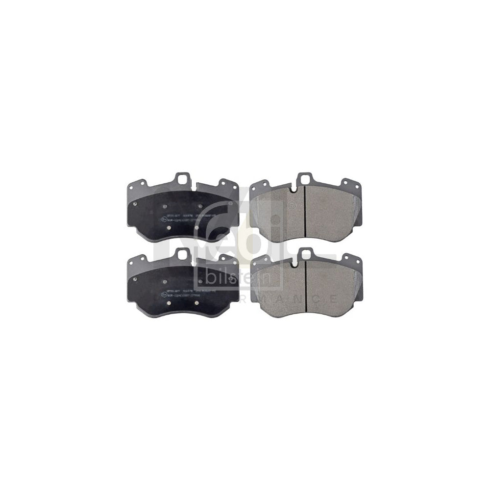 Febi Bilstein 116027 Brake Pad Set Front Axle, Prepared For Wear Indicator
