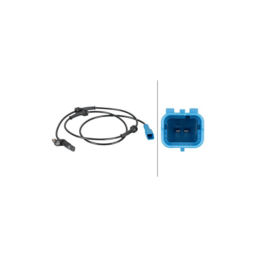 Hella 6PU 012 806-701 Abs Sensor For Peugeot 508