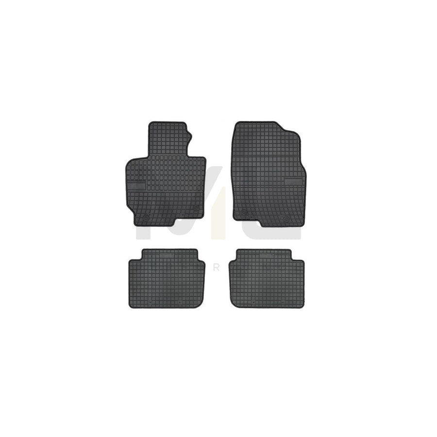 FROGUM Tailored 546801 Floor mat set for MAZDA CX-5 I (KE, GH) Elastomer, Front and Rear, Quantity: 4, Black, (LHD)