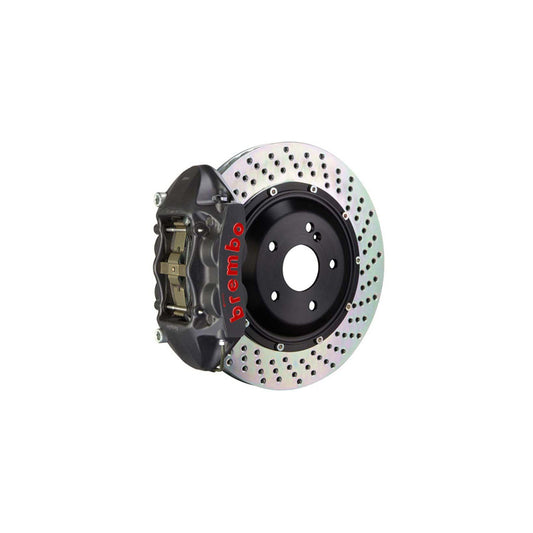 Brembo 2P1.8064AS Pontiac G8 Rear GT-S 4-Pistons Drilled 2-piece Big Brake Kit 345x28mm | ML Performance US Car Parts