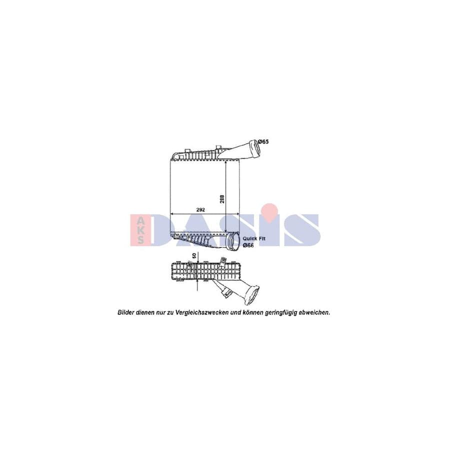 AKS Dasis 047022N Intercooler