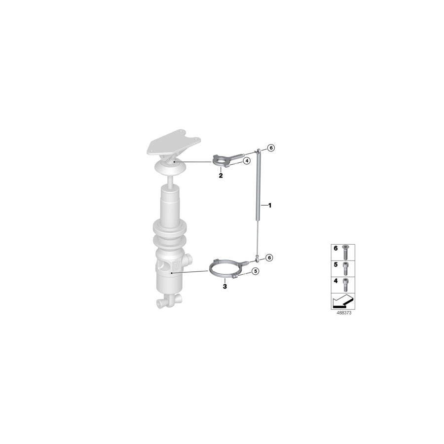 Genuine BMW 41008427786 Fillister-Head Screw M5X14 10.9 ZNSW (Inc. M4 GT4) | ML Performance US