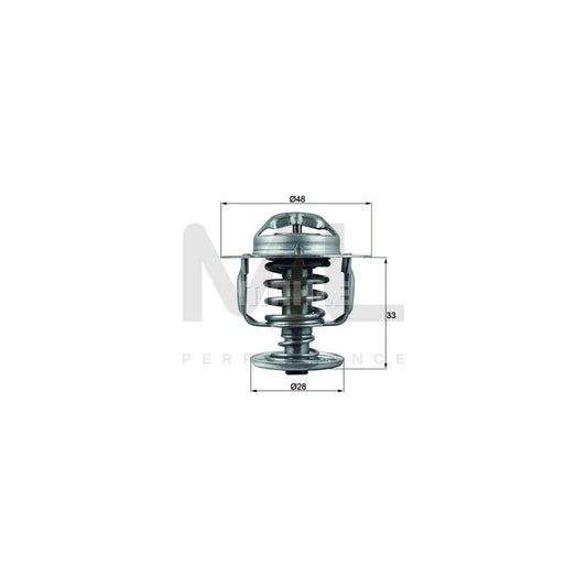 MAHLE ORIGINAL TX 110 82D Engine thermostat Opening Temperature: 82��C, with seal | ML Performance Car Parts