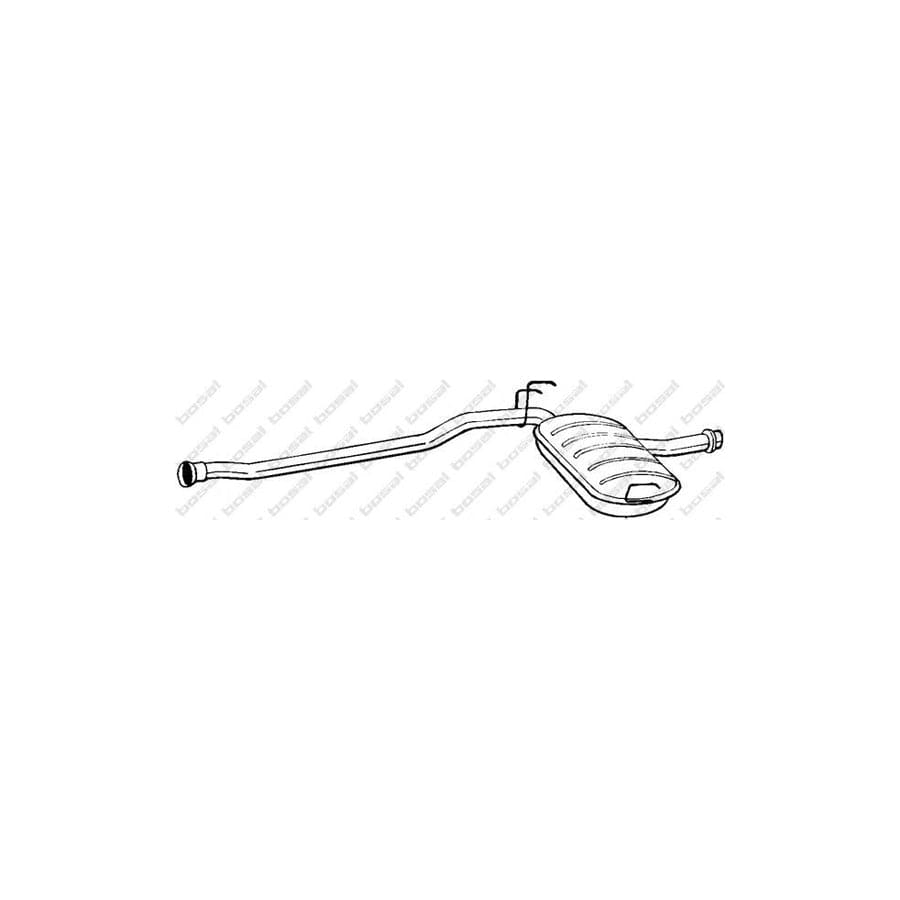 Bosal 280-521 Middle Silencer for Renault 21 Estate