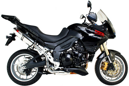 Scorpion ETR63CEO Triumph Tiger 1050 Factory Oval Slip-On - Carbon Fibre Sleeve | ML Performance US US