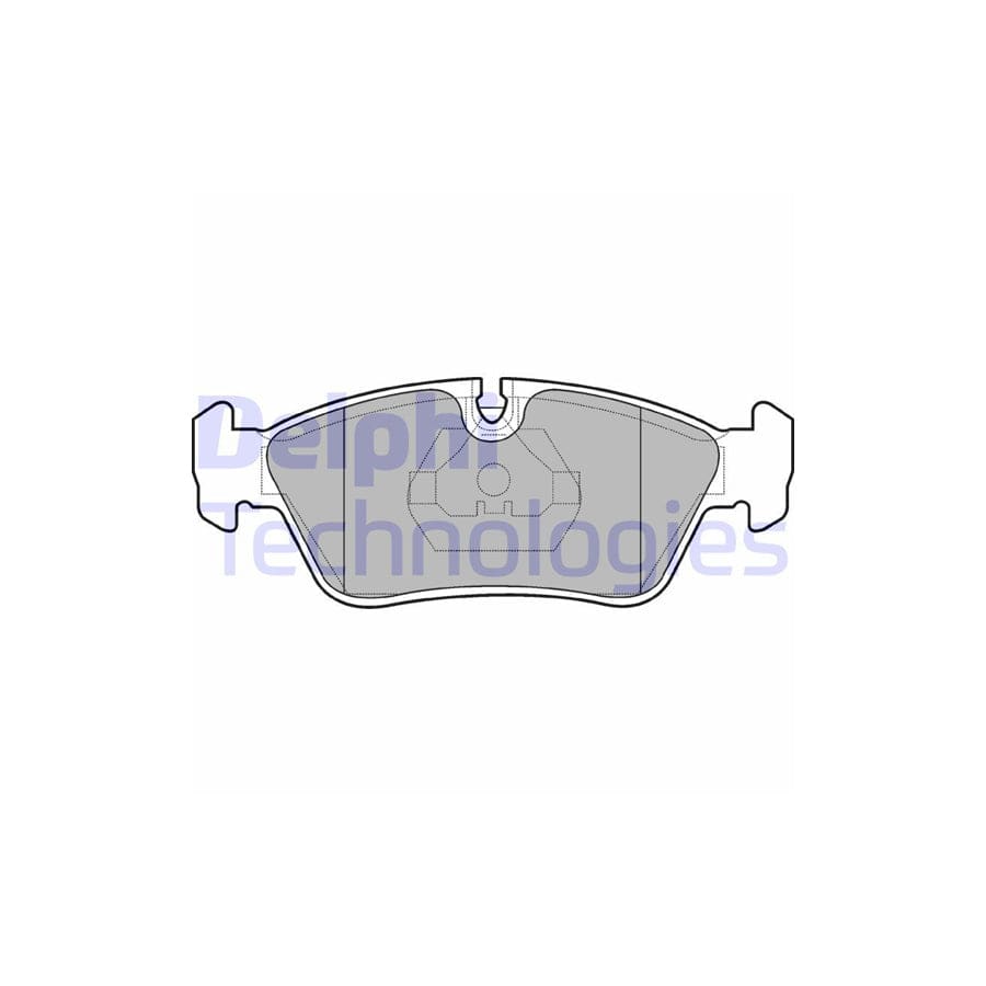 Delphi Lp710 Brake Pad Set