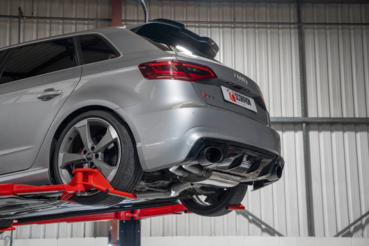 Scorpion SAUS107CF Audi RS3 8V Non-Res Cat-Back System Without Valves | ML Performance US US