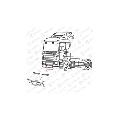 Covind Scr/ 89 Bumper Grill