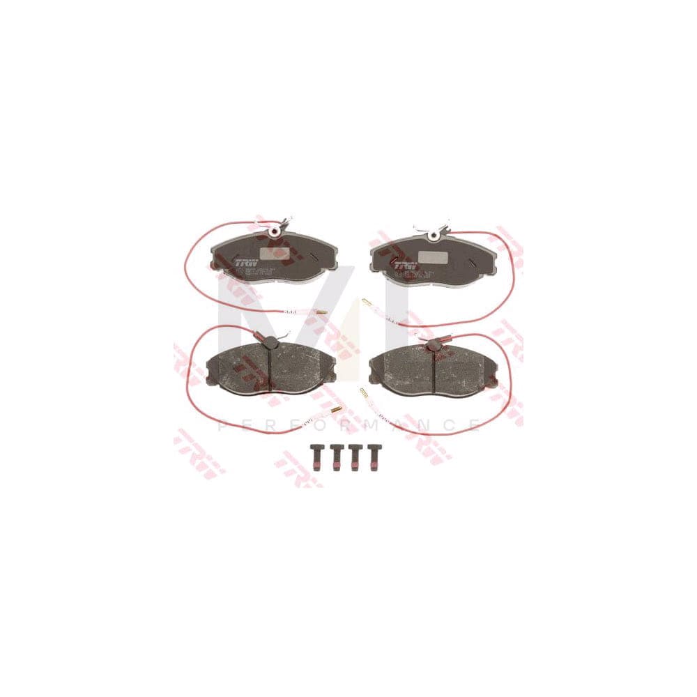 TRW Cotec Gdb1194 Brake Pad Set For Peugeot 406 Incl. Wear Warning Contact, With Brake Caliper Screws, With Accessories | ML Performance Car Parts