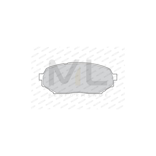 Ferodo Fsl440 Brake Pad Set Fuse+ Technology, Incl. Wear Warning Contact | ML Performance Car Parts