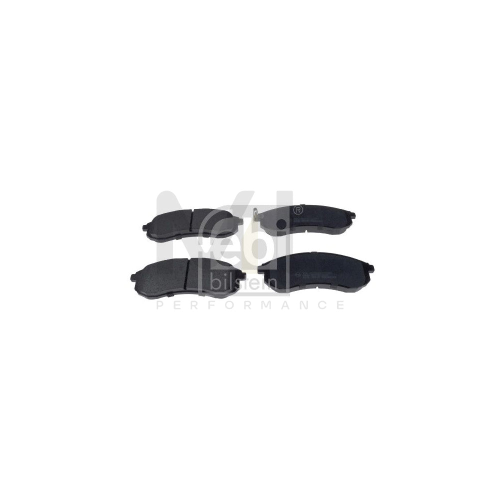 Febi Bilstein 116347 Brake Pad Set For Mitsubishi L 200 Front Axle, With Acoustic Wear Warning