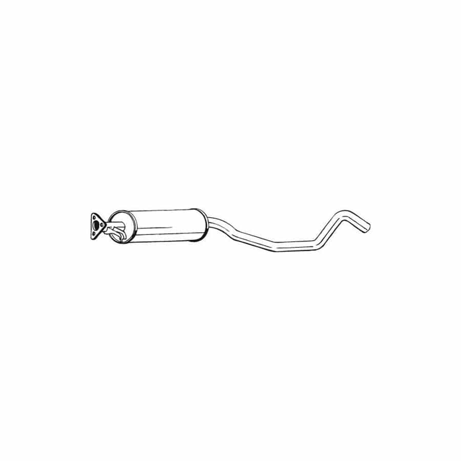 Bosal 281-145 Middle Silencer