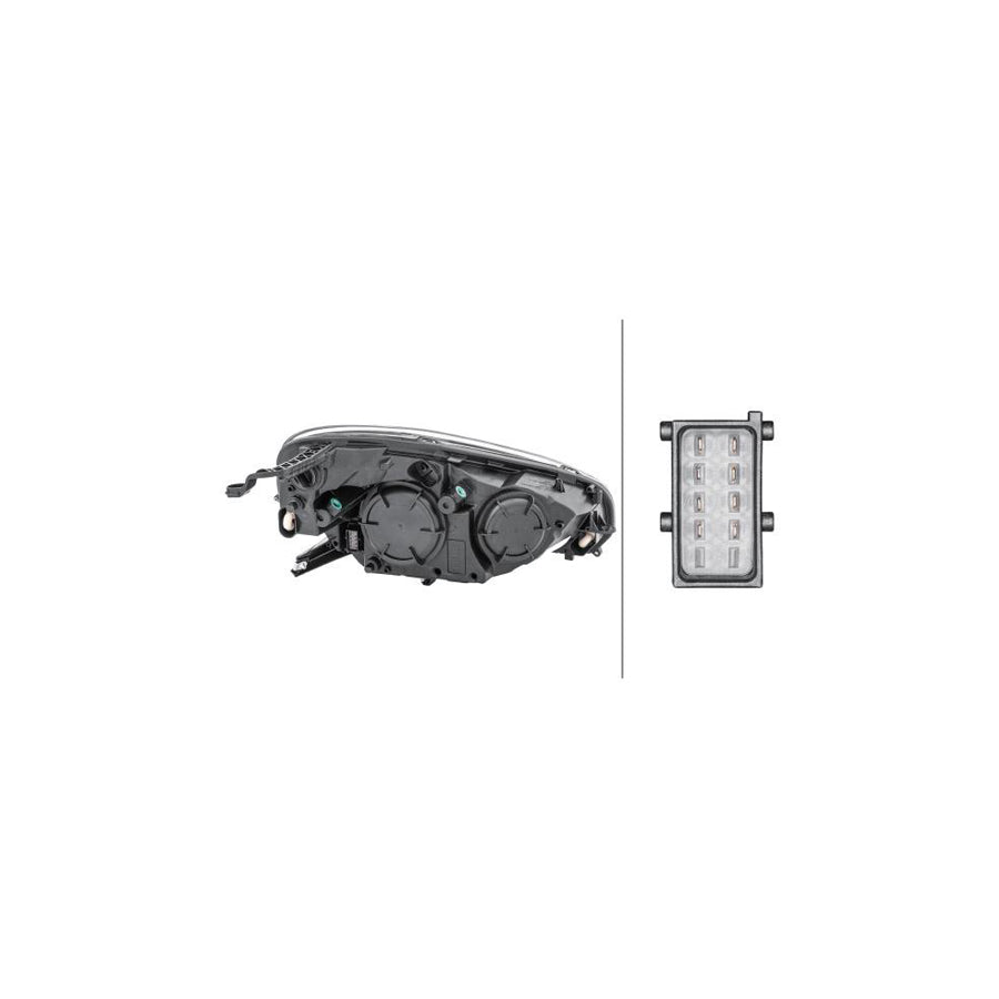 Hella 1EH 354 811-011 Headlight For Opel Adam (M13)