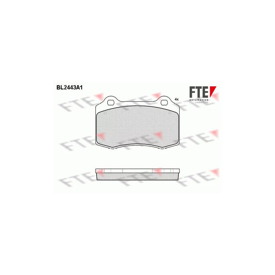 FTE Bl2443A1 Brake Pad Set