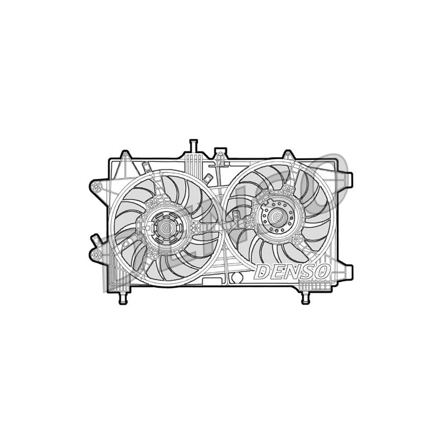 DENSO DER09043 Fan, Radiator