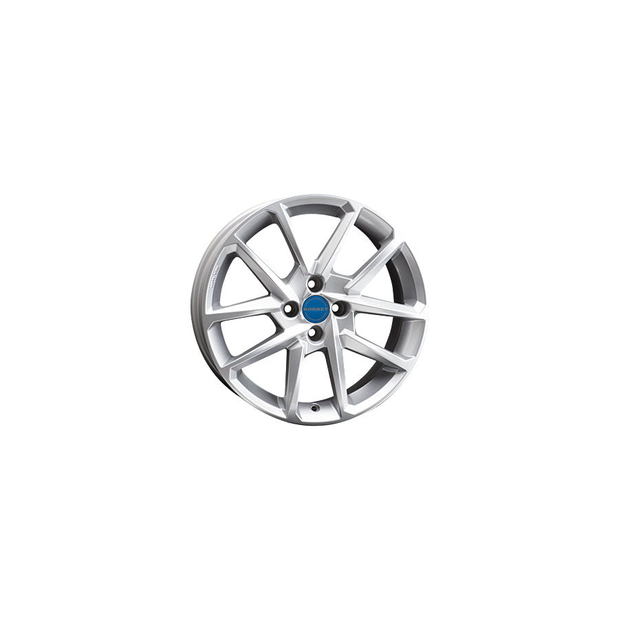 Borbet N 7x17 ET44 N 70744100464,0CS Crystal Silver Wheel