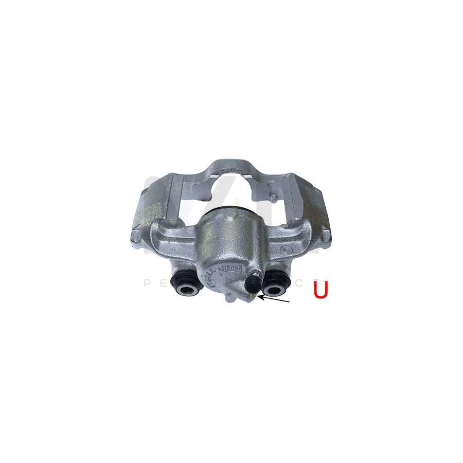 HELLA 8AC 355 388-181 Brake Caliper without holder