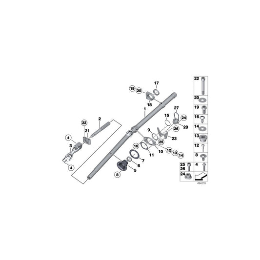 Genuine BMW 41008421705 Fillister-Head Screw M4X14 10.9 SW (Inc. M6 GT3) | ML Performance US