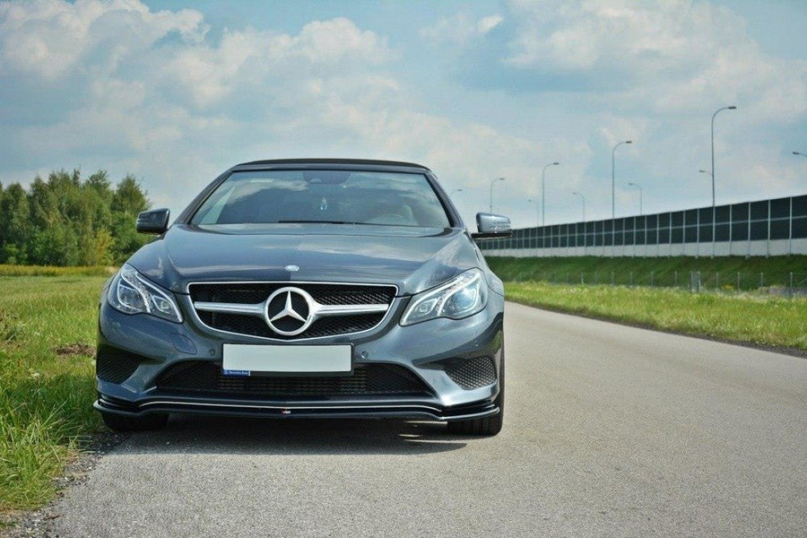 Maxton Design Mercedes Benz E-Class W212 Front Splitter V.1