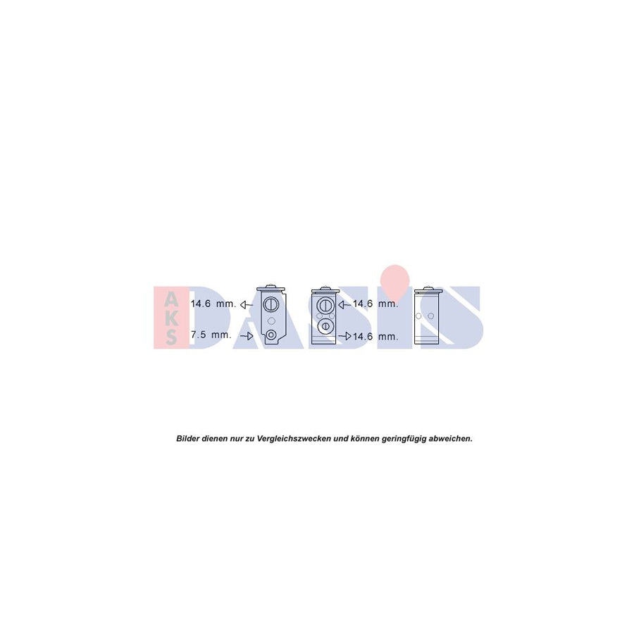 AKS Dasis 840315N AC Expansion Valve