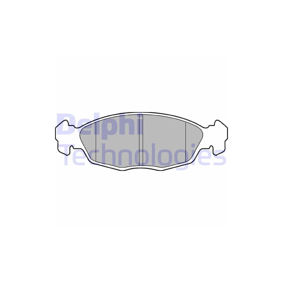 Delphi Lp702 Brake Pad Set