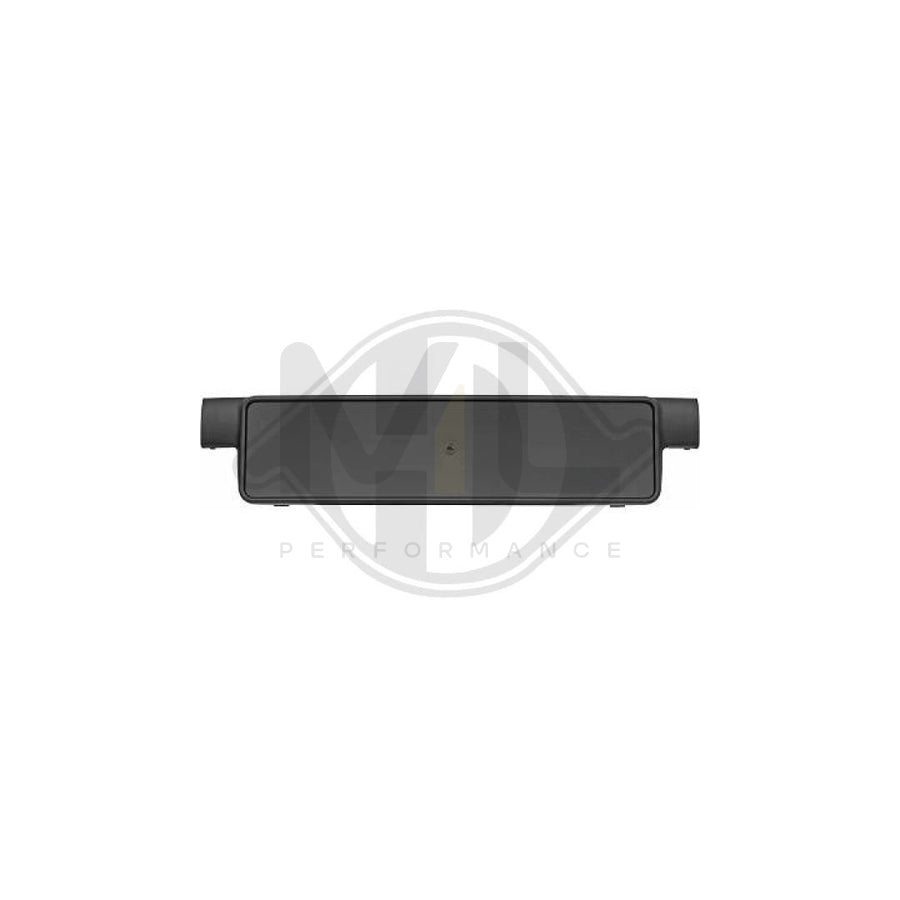 DIEDERICHS 2245054 Number plate holder for VW PASSAT Front, Black, frameless