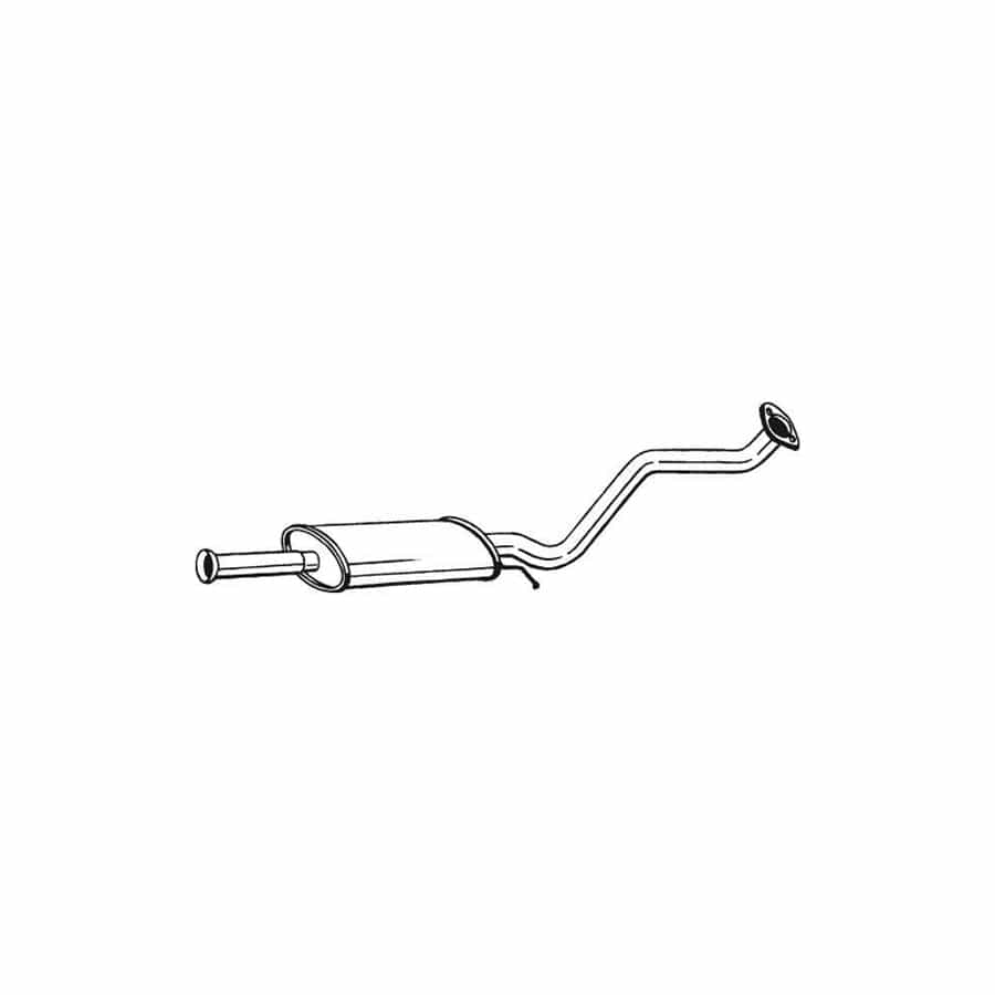 Bosal 281-415 Middle Silencer for Hyundai Getz (Tb)