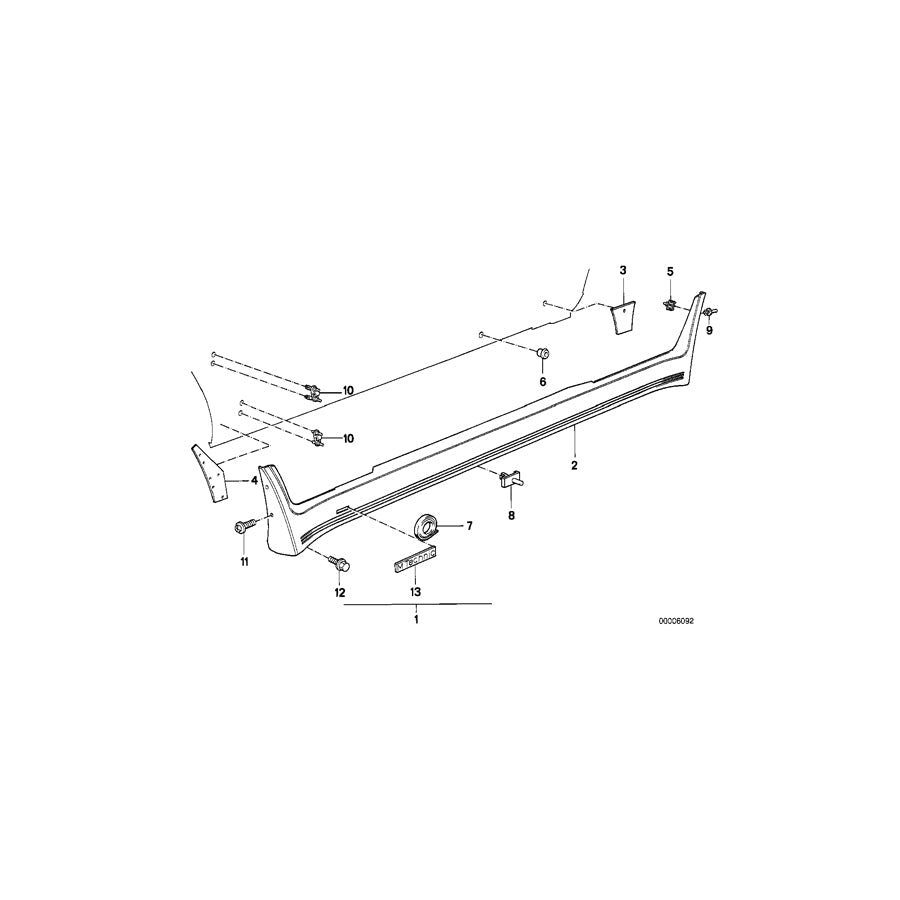 Genuine BMW 51131934160 E67 E65 E30 Grommet (Inc. 730i, 524td & Alpina B7) | ML Performance UK Car Parts
