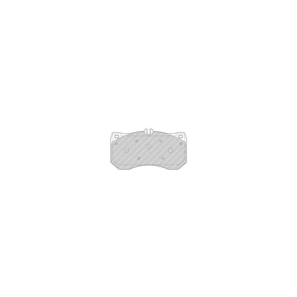 Ferodo Fdb4467 Brake Pad Set Front Axle, Prepared For Wear Indicator | ML Performance Car Parts