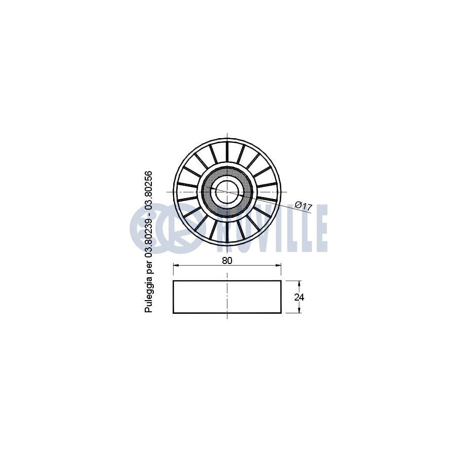 Ruville 986606 Axle Bush