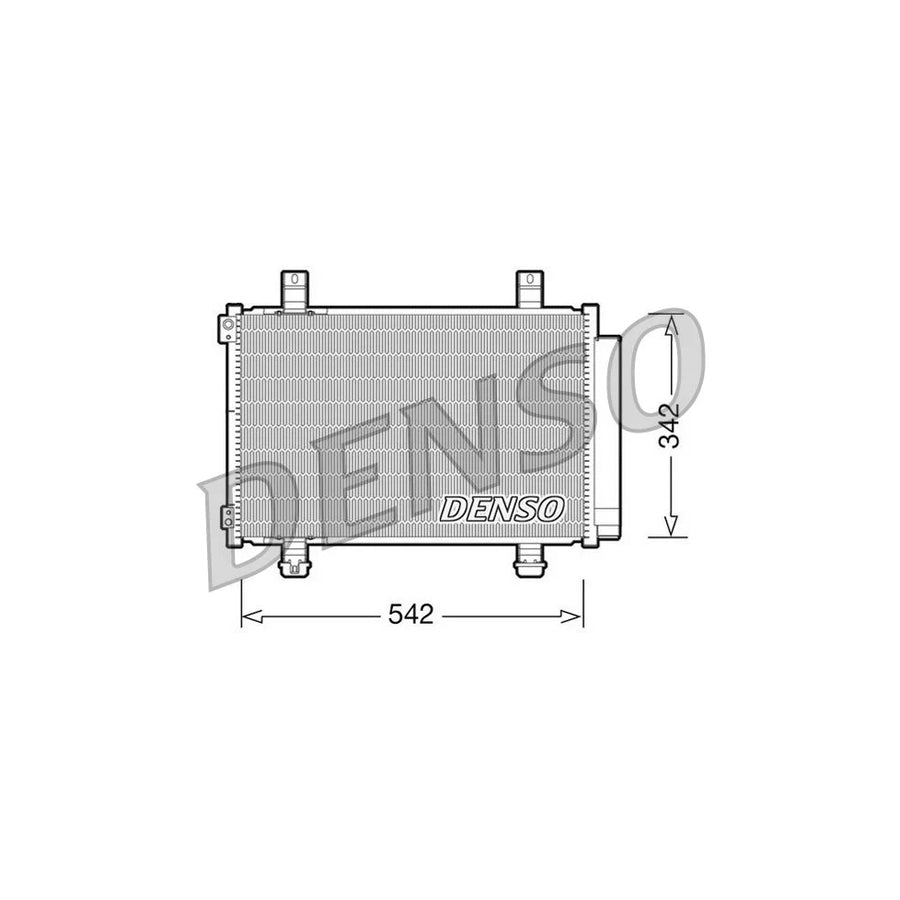 DENSO DCN47005 Air Conditioning Condenser