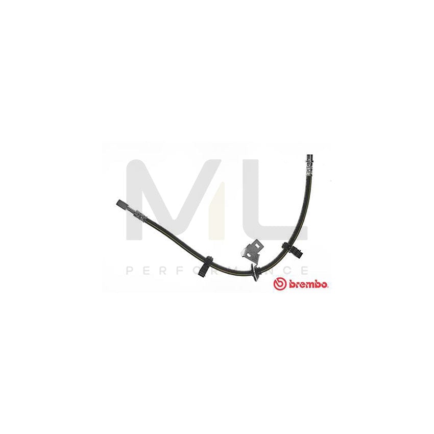 BREMBO T 50 053 Brake Hose suitable for MERCEDES-BENZ ML-Class (W163) 540mm, F10X1 | ML Performance Car Parts
