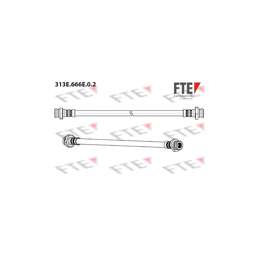 FTE 9240933 Brake Hose for Nissan Almera
