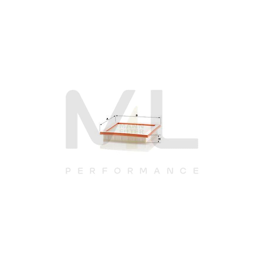 MANN-FILTER C 20 029 Air Filter for NISSAN Note II Hatchback (E12) Filter Insert