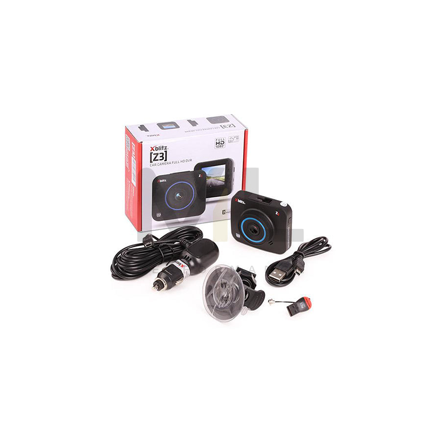 XBLITZ Z3 Dash cam 2 Inch, 1080, Viewing Angle 110°