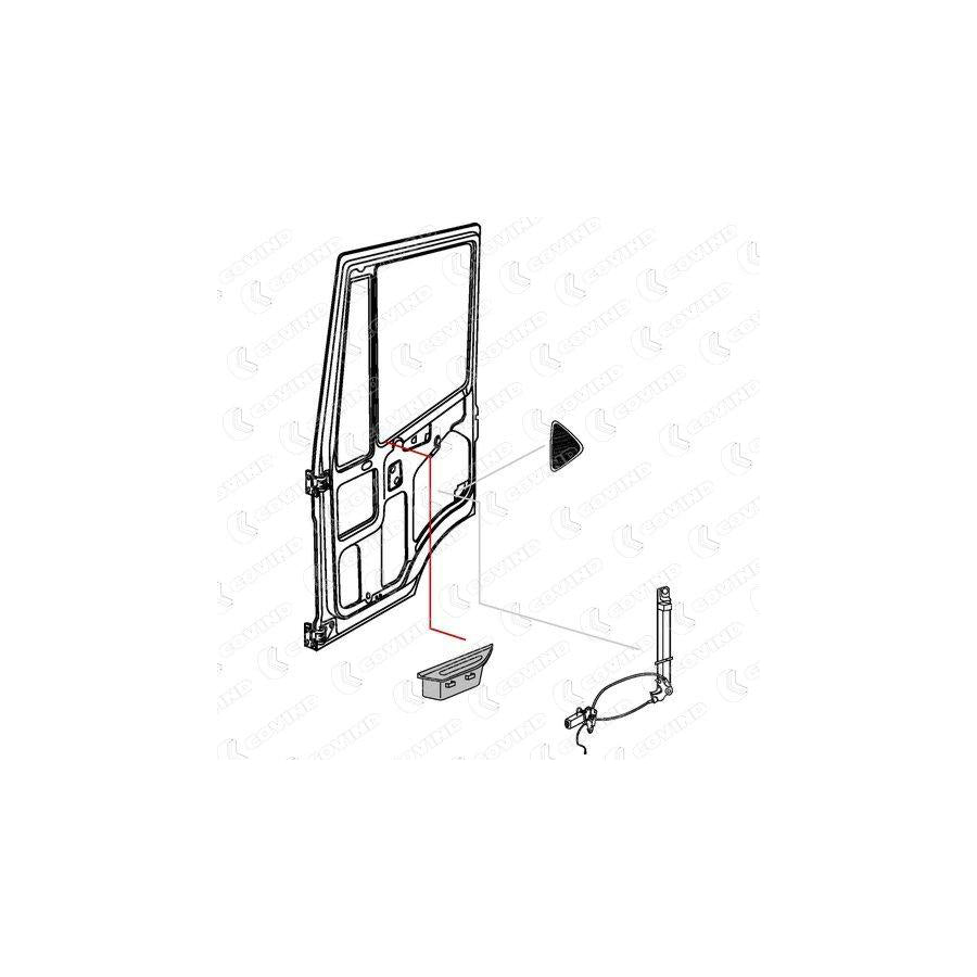 Covind 540/ 11 Door, Driver Cab