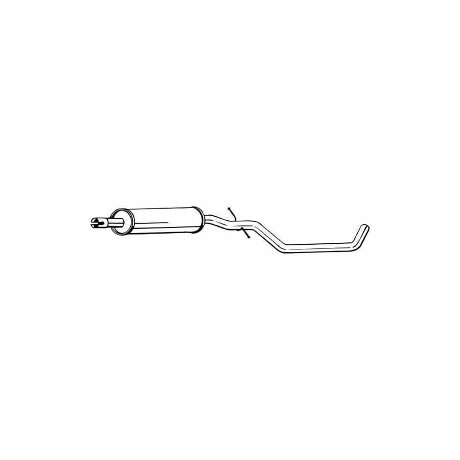 Bosal 281-911 Middle Silencer for VW Golf