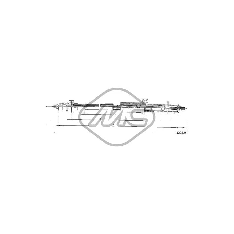 Metalcaucho 81442 Throttle Cable