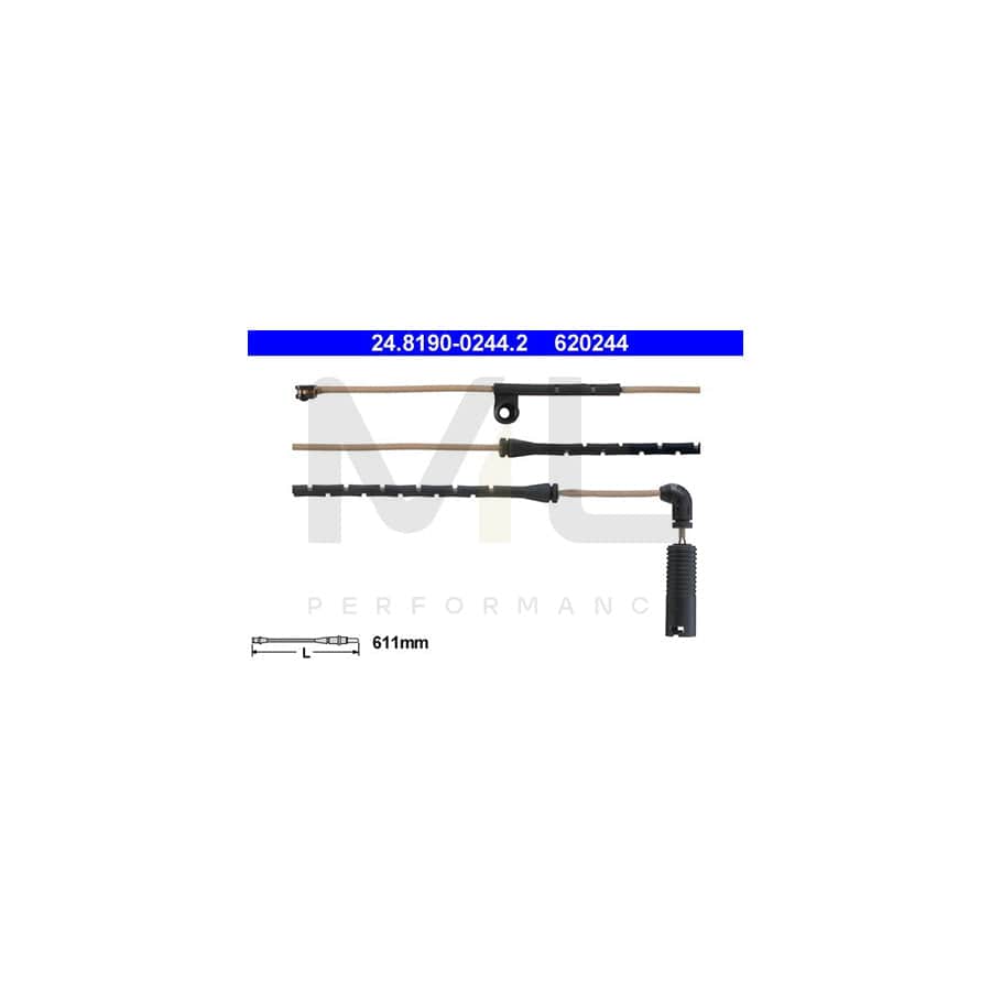 ATE 24.8190-0244.2 Brake pad wear sensor for BMW Z4