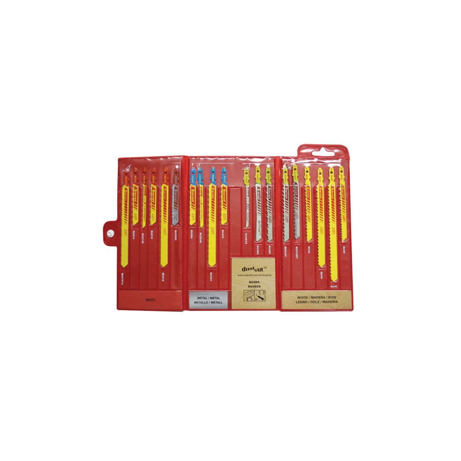 Starrett STRBU4 BU4 Jigsaw Blade Assortment Pack, 19 Piece