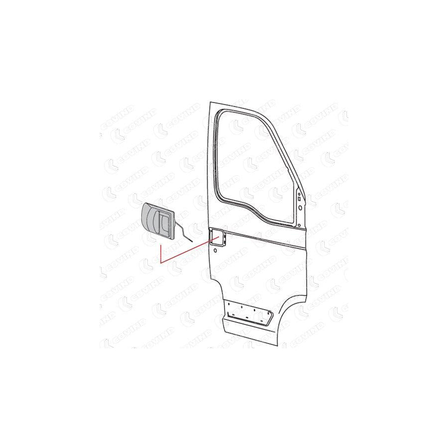 Covind C39/194 Door Handle for Iveco Daily