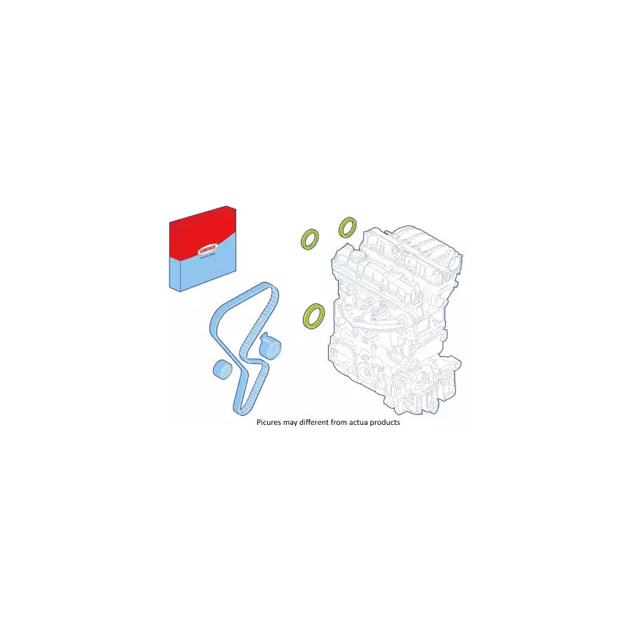 Corteco 289117 Shaft Seal Set, Engine