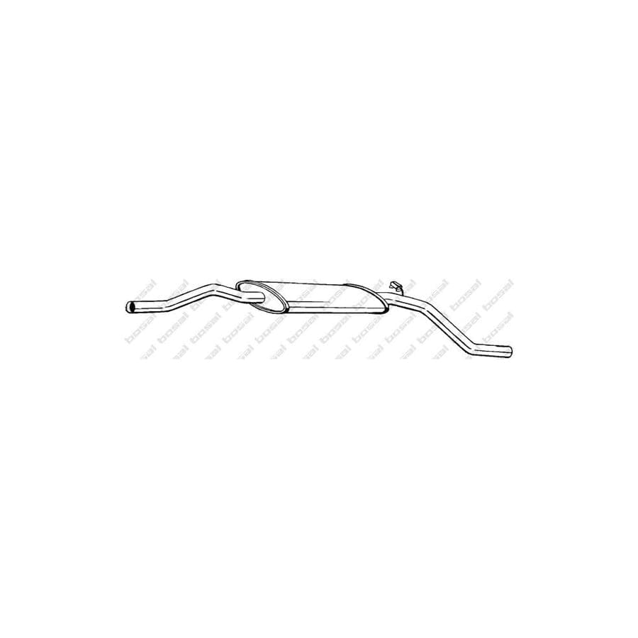 Bosal 282-019 Middle Silencer for Rover Maestro Hatchback